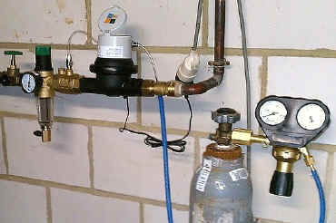 SoluCalc.ch - Adoucisseur d'eau au co2 - Exemple d'installation