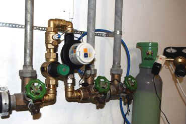 SoluCalc.ch - Adoucisseur d'eau au co2 - Exemple d'installation