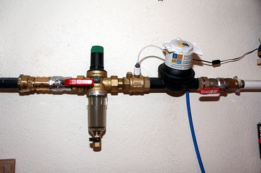SoluCalc.ch - Adoucisseur d'eau au co2 - Exemple d'installation