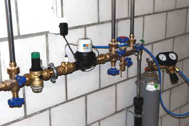 SoluCalc.ch - Adoucisseur d'eau au co2 - Exemple d'installation