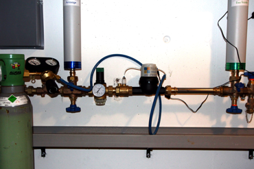 SoluCalc.ch - Adoucisseur d'eau au co2 - Exemple d'installation