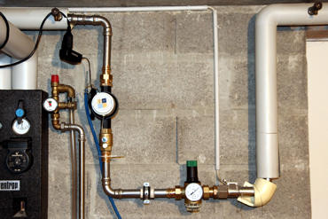 SoluCalc.ch - Adoucisseur d'eau au co2 - Exemple d'installation