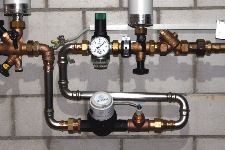 SoluCalc.ch - Adoucisseur d'eau au co2 - Exemple d'installation