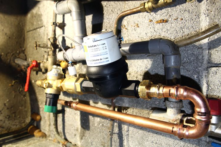 SoluCalc.ch - Adoucisseur d'eau au co2 - Exemple d'installation