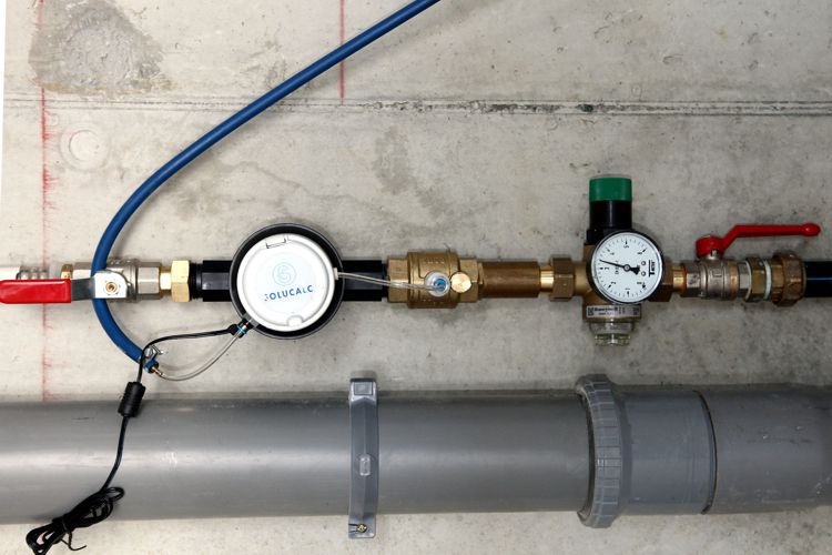 SoluCalc.ch - Adoucisseur d'eau au co2 - Exemple d'installation