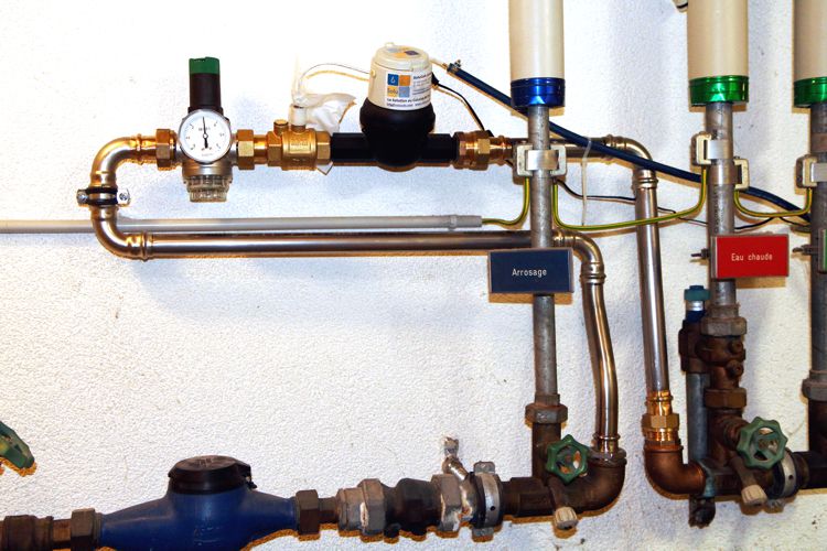SoluCalc.ch - Adoucisseur d'eau au co2 - Exemple d'installation