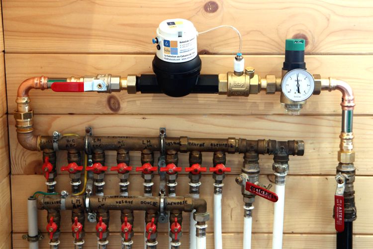 SoluCalc.ch - Adoucisseur d'eau au co2 - Exemple d'installation